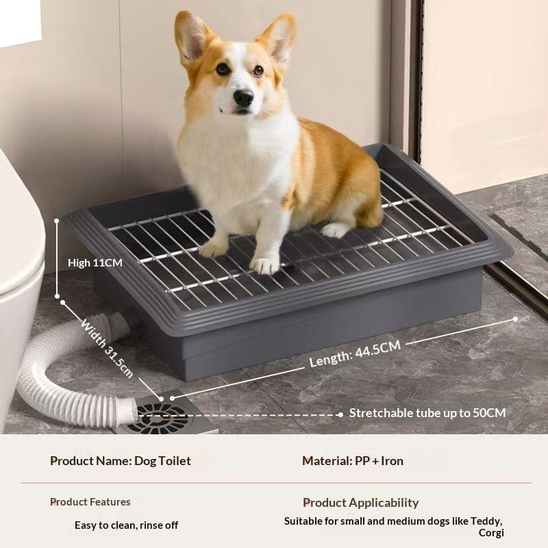 Flushable Indoor Dog Toilet Tray