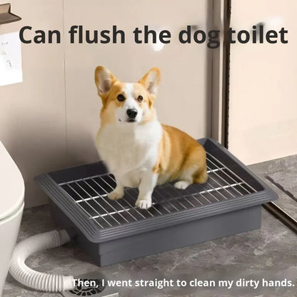 Flushable Indoor Dog Toilet Tray
