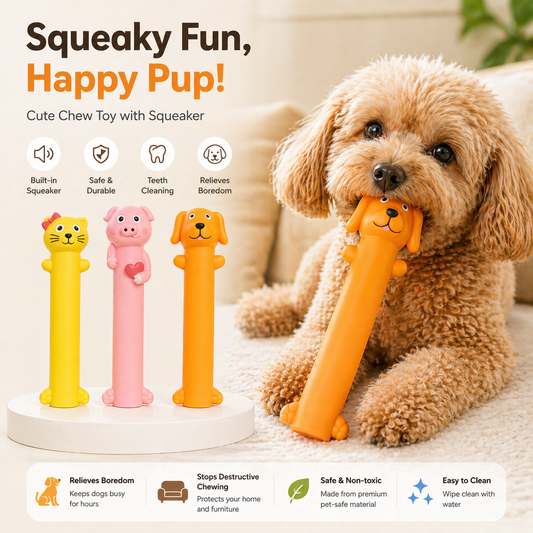 Squeaky Chew Toy (BUY 1 FREE 1 NOW!!!)